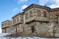 Erzurum stone houses.Anatolian architectural building examples, Turkey