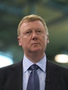 Anatoly Chubais Royalty Free Stock Photo