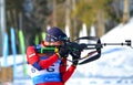 Anatoly Oskin competes in IBU Regional Cup in Sochi