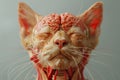 Anatomical Model of Feline Musculature and Vascular System for Educational Purposes