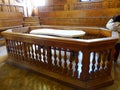 The Anatomical Theatre of the Archiginnasio at the University of Bologna, Italy