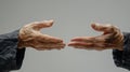 Anatomically Correct Hands Sculptured Together