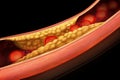 Anatomy of Atherosclerosis in artery