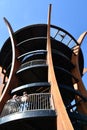 Anavista Smoky Mountain Observation Tower at Anakeesta Mountaintop Park in downtown Gatlinburg, Tennessee Royalty Free Stock Photo