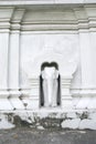Anceint elephant statue with arch, Thailand Royalty Free Stock Photo