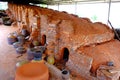 Red pottery kiln