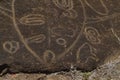 Ancestral Petroglyphs in Easter Island, Rapa Nui, South Pacific, Chile