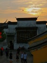 AnChang ancient town of jiangnan amorous feelings Royalty Free Stock Photo