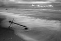 Anchor on the beach