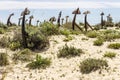 Anchor cemetery in Portugal