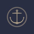 Anchor emblem design