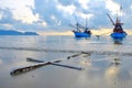 Anchor of fishing boats