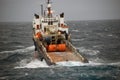 Anchor handling of Semi submergible in North Sea Royalty Free Stock Photo