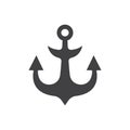 anchor icon vector Royalty Free Stock Photo