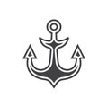 anchor icon vector Royalty Free Stock Photo