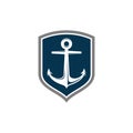 Anchor Logo Template Illustration Design. Vector EPS 10 Royalty Free Stock Photo