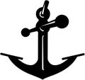 Anchor Nautical cartoon Vector Clipart