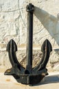 Anchor old iron into disuse Royalty Free Stock Photo