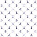 Anchor pattern Royalty Free Stock Photo