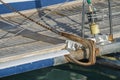 Anchor at the pier