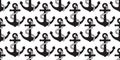 Anchor seamless pattern vector boat pirate helm maritime Nautical scarf isolated sea ocean repeat wallpaper tile background design Royalty Free Stock Photo