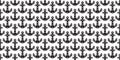 Anchor seamless pattern vector boat pirate helm scarf isolated maritime Nautical polka dot sea ocean repeat wallpaper tile backgro Royalty Free Stock Photo