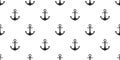 Anchor seamless pattern vector helm boat isolated chain nautical maritime tropical background wallpaper Royalty Free Stock Photo