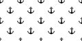 Anchor seamless pattern vector helm boat wave pirate maritime Nautical sea ocean repeat wallpaper tile background illustration des Royalty Free Stock Photo