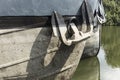 Anchor Securely Fastened to Boat Hull