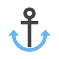 Anchor, ship, metal