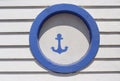 Anchor sign Royalty Free Stock Photo