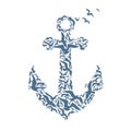 Anchor made of segulls