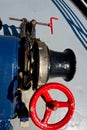 Anchor windlass Royalty Free Stock Photo