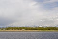 Anchorage city coastline