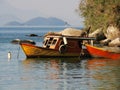 Anchored Boats 5 Royalty Free Stock Photo