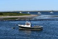 Anchored Boats III Royalty Free Stock Photo