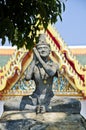 Anchorite Statue in Wat Pho Royalty Free Stock Photo