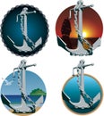 Anchors with chains