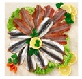 Anchovies fillet