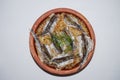 Anchovy rice, Hamsi Pilav, Hamsi GÃÂ¼veÃÂ§ Royalty Free Stock Photo