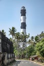 Anchuthengu Lighthouse near Varkala Beach, Kerala, India Royalty Free Stock Photo