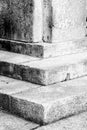 ancien flight steps in europe italy old construction and back