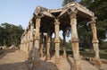 Ancien mosque in Qutub minar Royalty Free Stock Photo