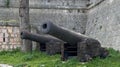 Ancient Cannons in Front Of Split Maritime Museum