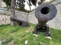 Ancient Cannons in Front Of Split Maritime Museum