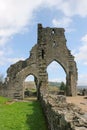 Ancient Abbey Arches Royalty Free Stock Photo