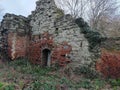 Ancient abbey ruins 1400