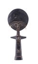 Ancient african wooden statue Royalty Free Stock Photo