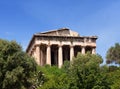 Temple of Hephaestus or Hephaisteion at Ancient Agora in Athens, Greece