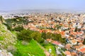 Ancient Agora Greek Neighborhoods From Acropolis Athens Greece Royalty Free Stock Photo